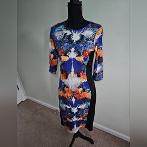 River Island Artsy Bodycon Dress - US 10